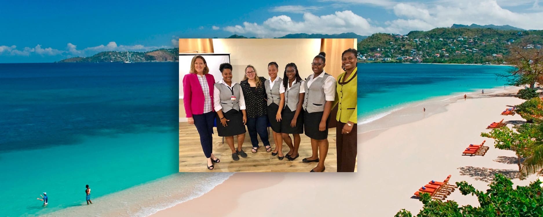 Training for excellence in Grenada Travel CourierTravel Courier