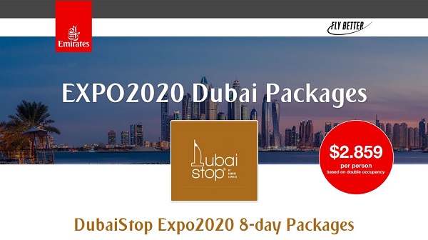 EXPO2020 Dubai packages for travel agents