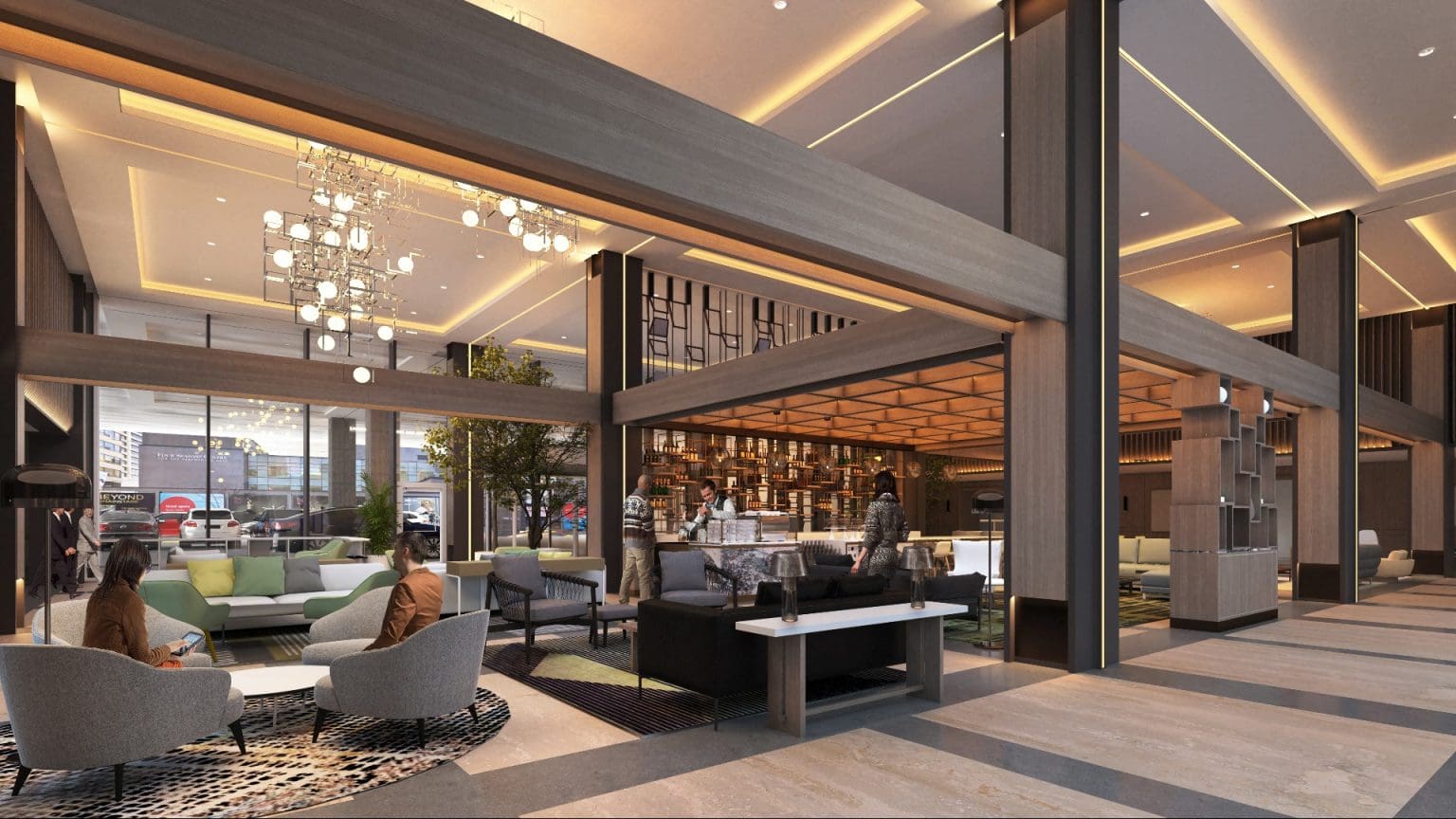 Toronto Sheraton Ushers In A New Era With Transformation Travel   RENDERING Of Sheraton GR Floor Lobby 04 1920x1080 1536x864 